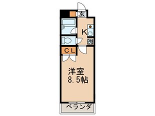 ヴィヴァーチェ浅川の物件間取画像